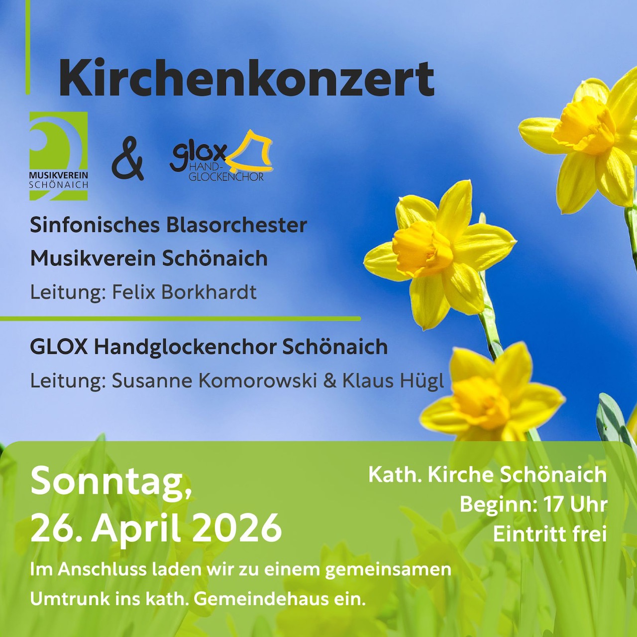 Kirchenkonzert am 26.04.2026