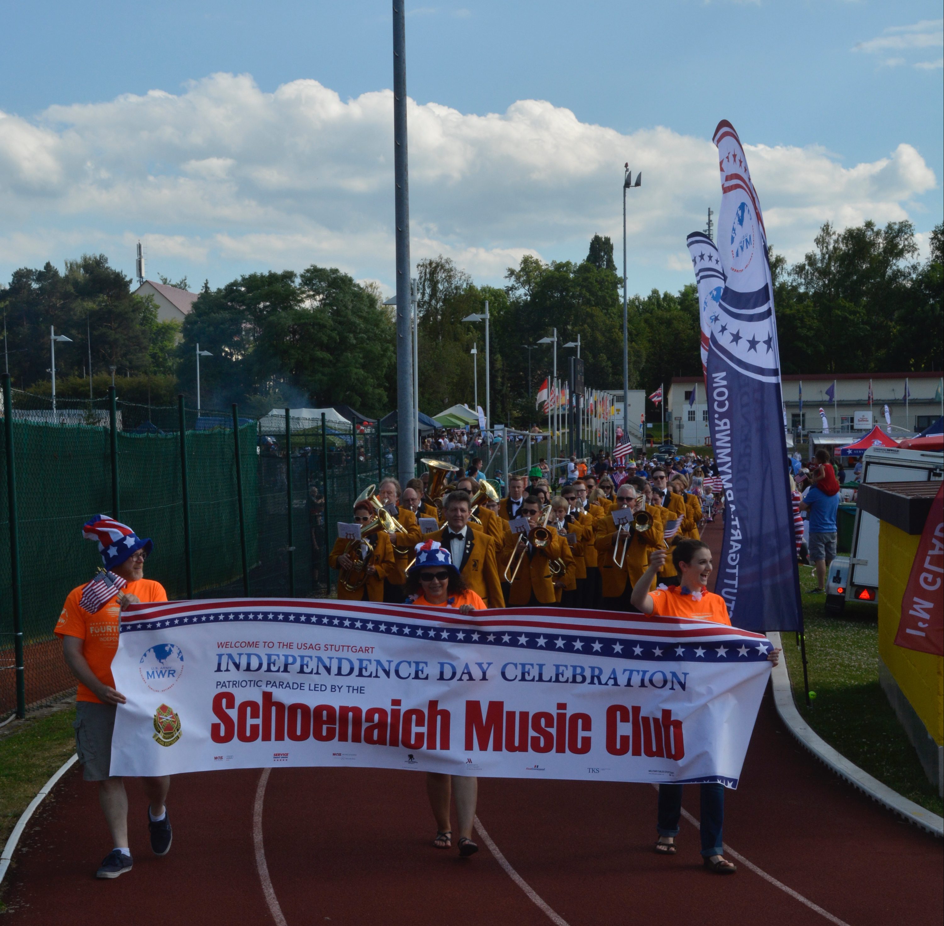 Independence Day – MV in den Patch Barracks in Stuttgart-Vaihingen