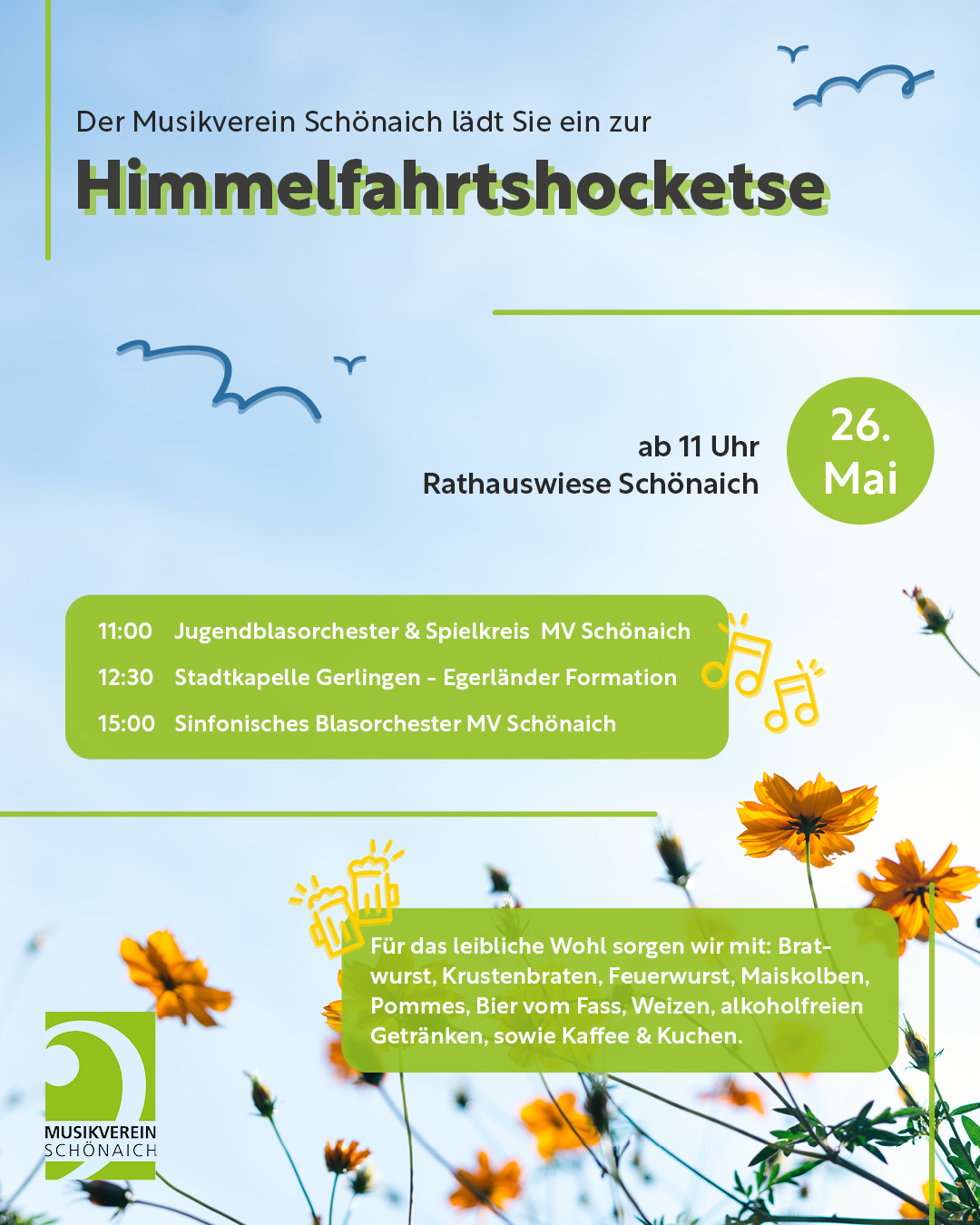 Himmelfahrtshocketse am 26.05.2022