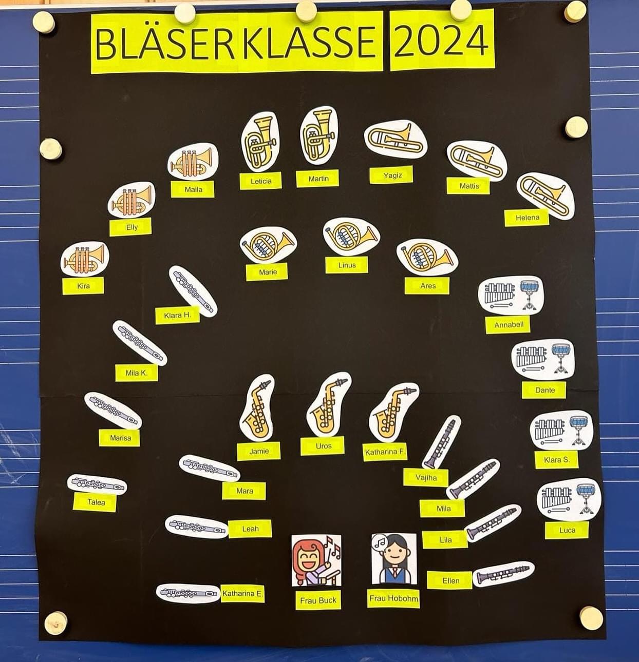 Neue BläserKlasse 2024 gestartet!