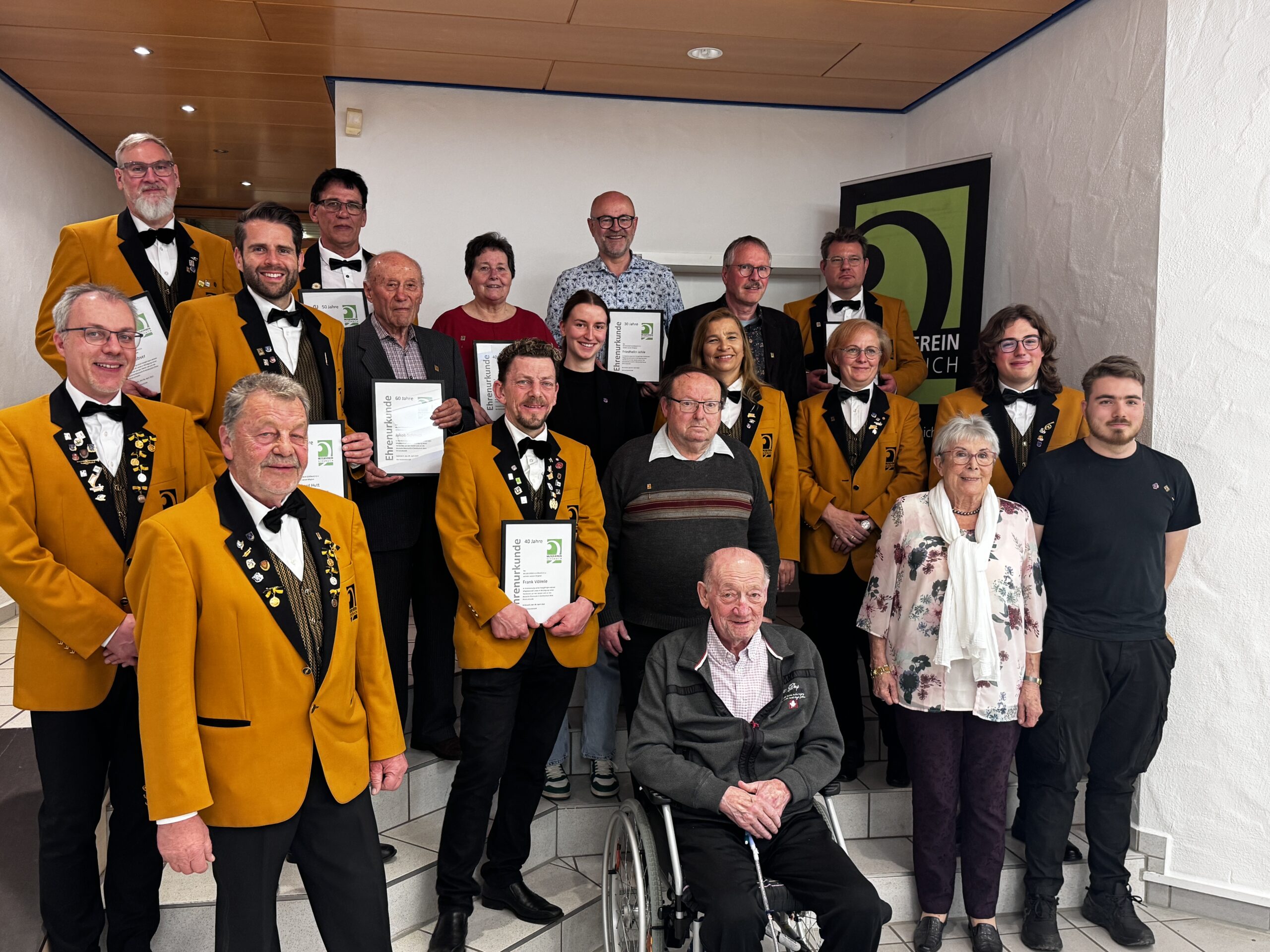 Jahreshauptversammlung des Musikvereins Schönaich