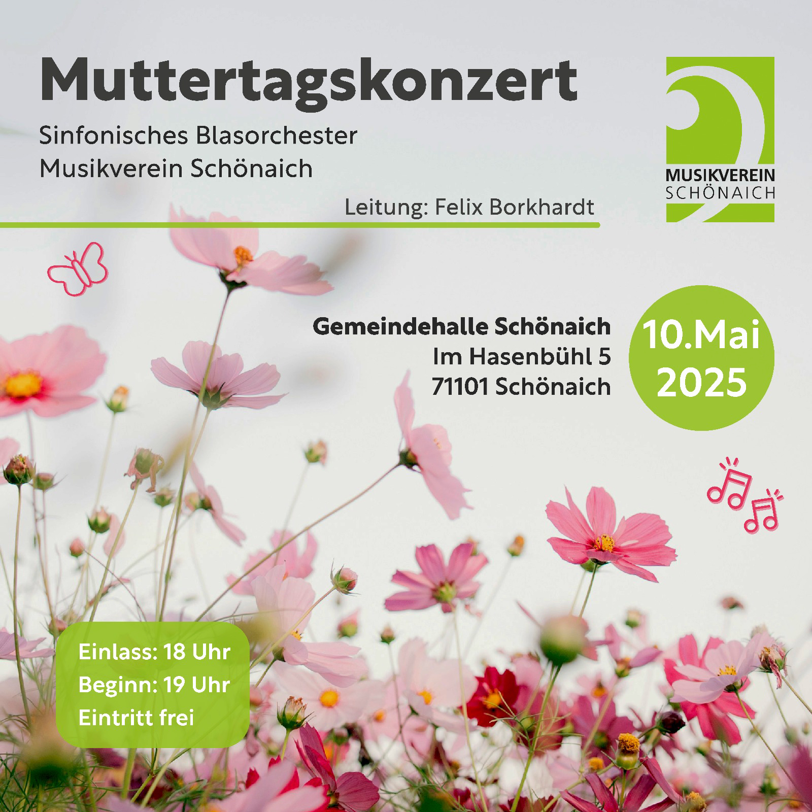 Muttertagskonzert am 10. Mai 2025