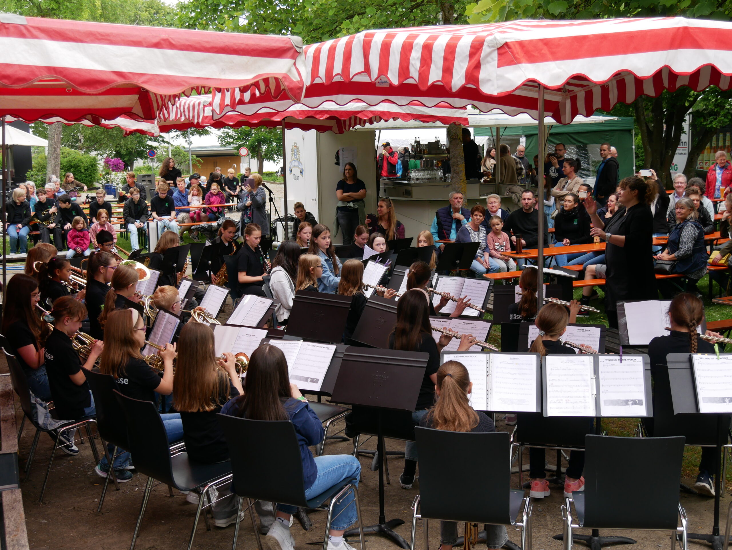 Beste Stimmung auf der Himmelfahrtshocketse