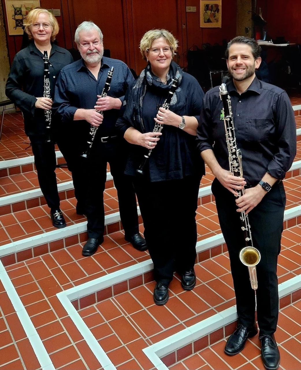 Klarinettenquartett eröffnet Kunstausstellung