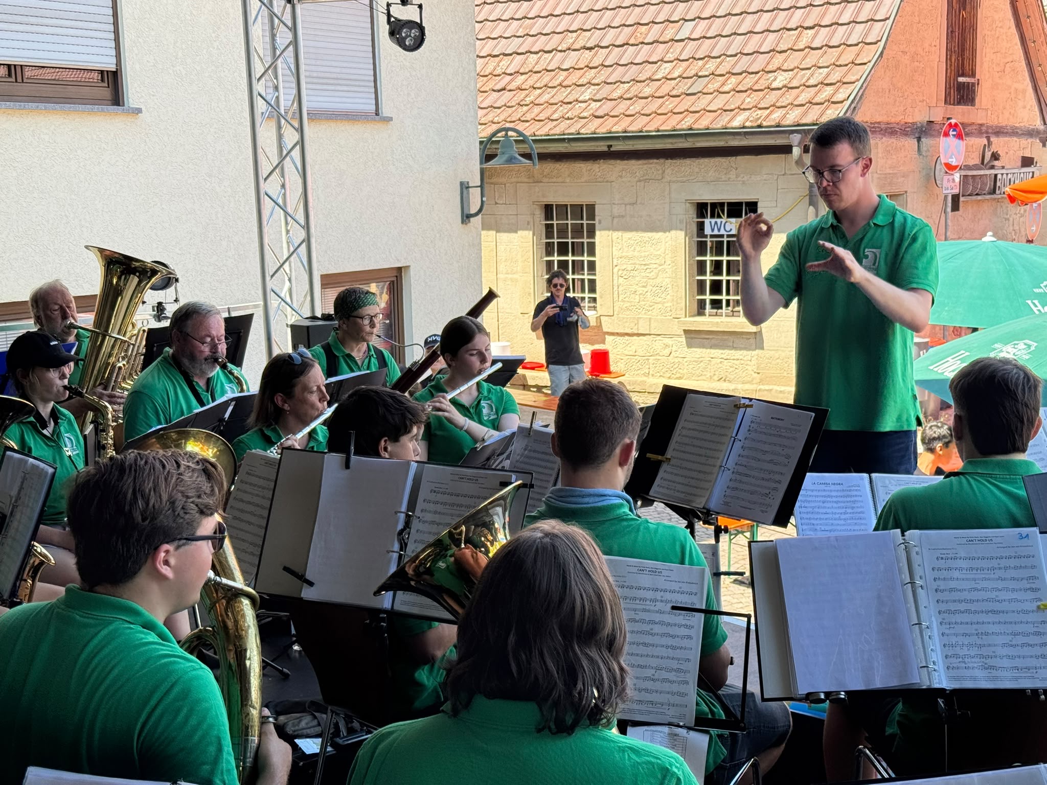 Heißer Auftritt in Gärtringen